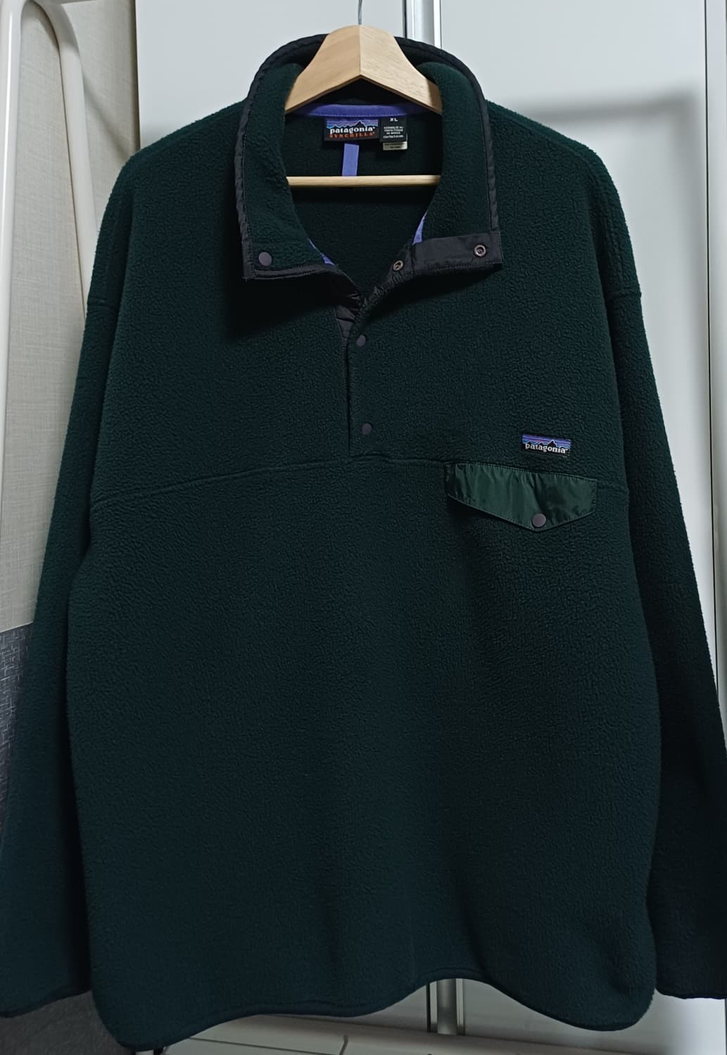 [XL] 파타고니아 신칠라 스냅티 올드 모델 딥 그린 상품이미지1
