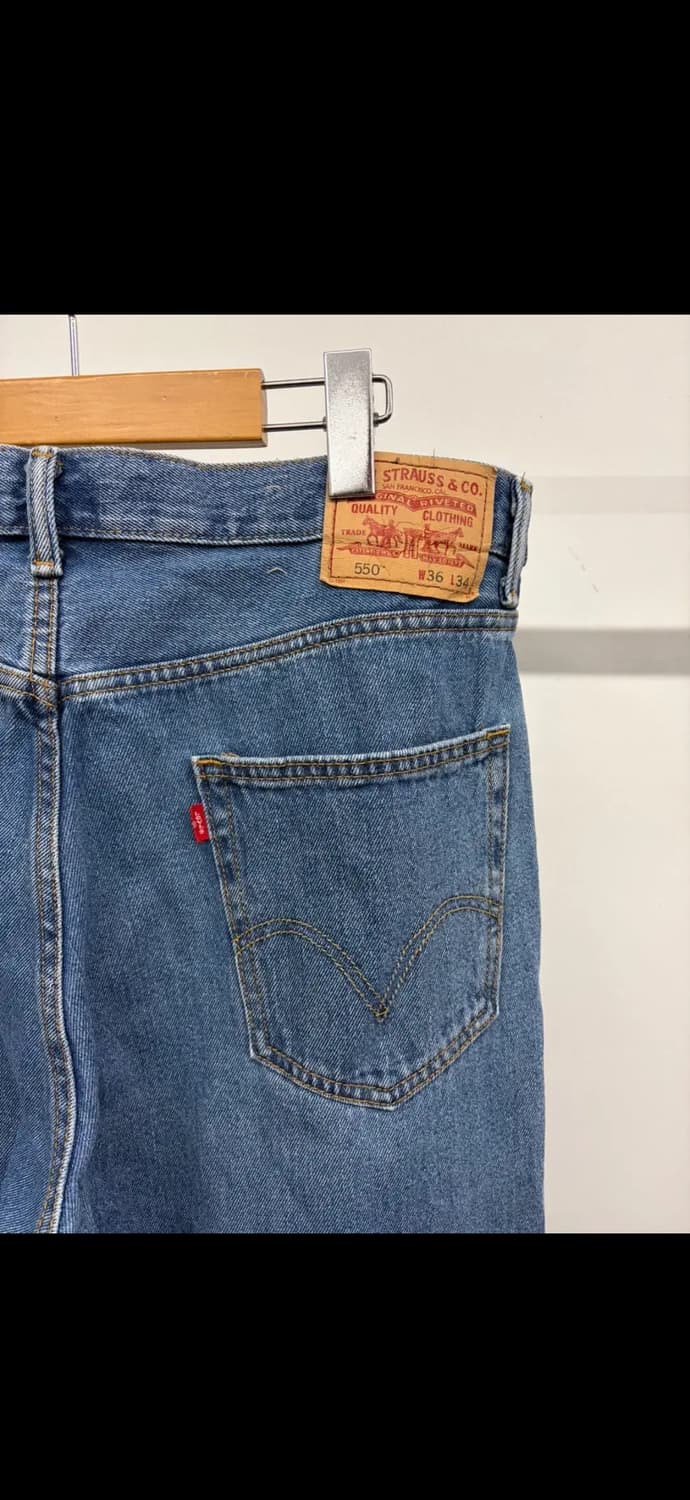 리바이스 00's 550 청바지 데님 팬츠 상품이미지4