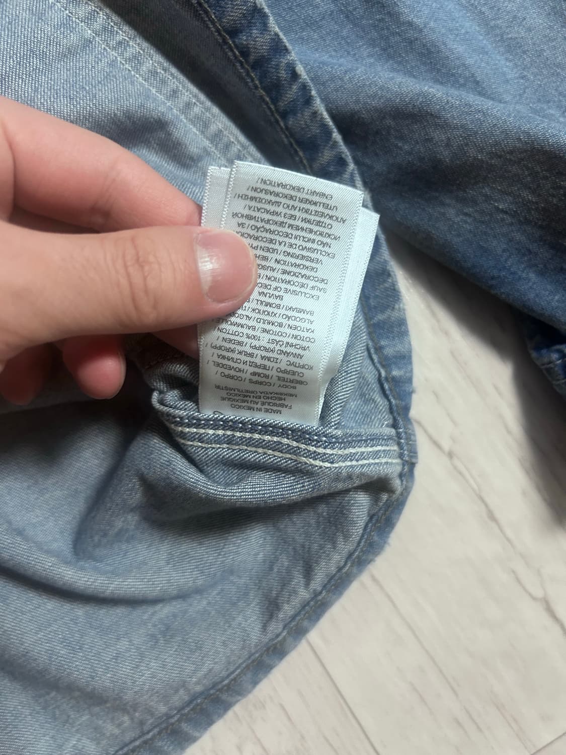 RRL 24SS 엔지니어 데님 워크 자켓 L 상품이미지6