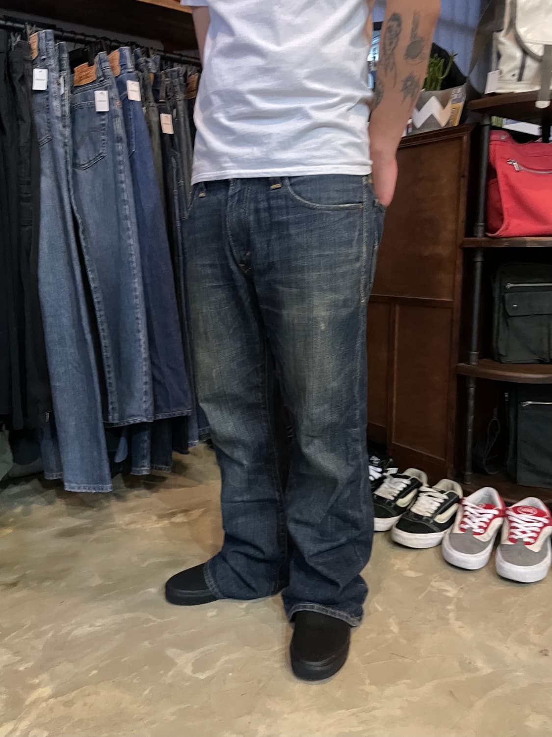 리바이스 527 Low Boot Cut 34x30 상품이미지1