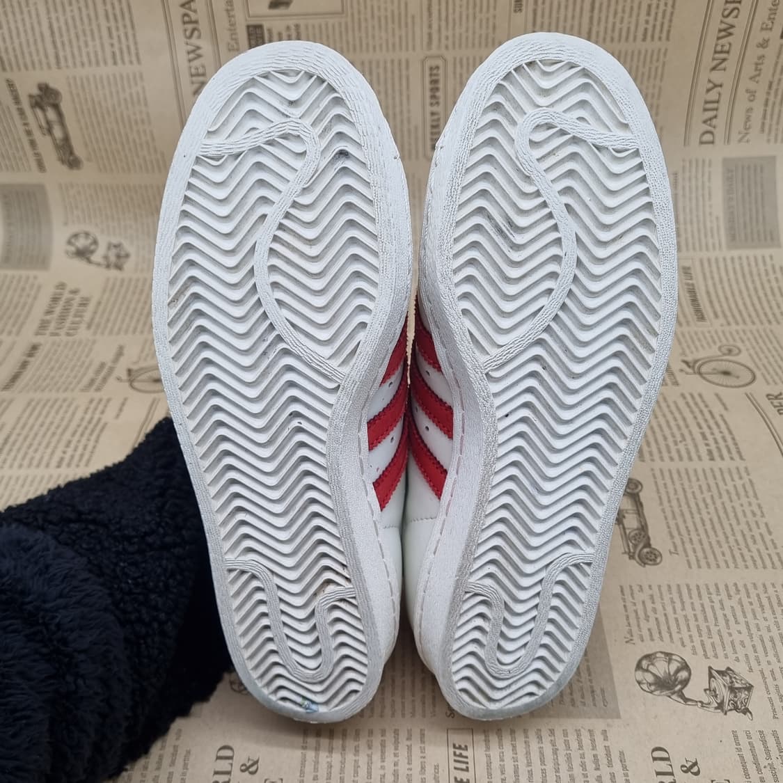 아디다스 슈퍼스타 액티브레드 스니커즈 240 상품이미지3