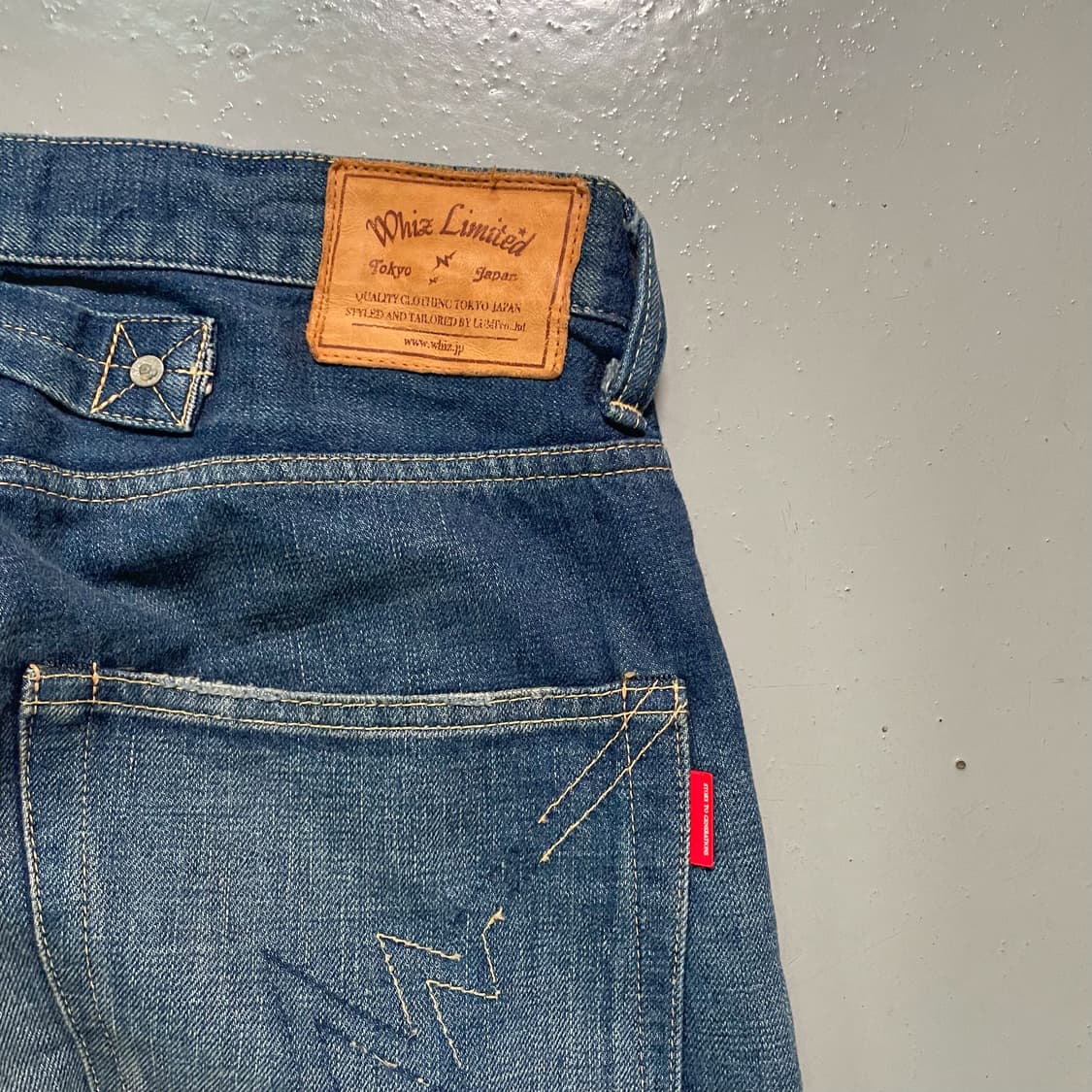 Whiz Limited Back Cinch Selvage Denim 상품이미지8