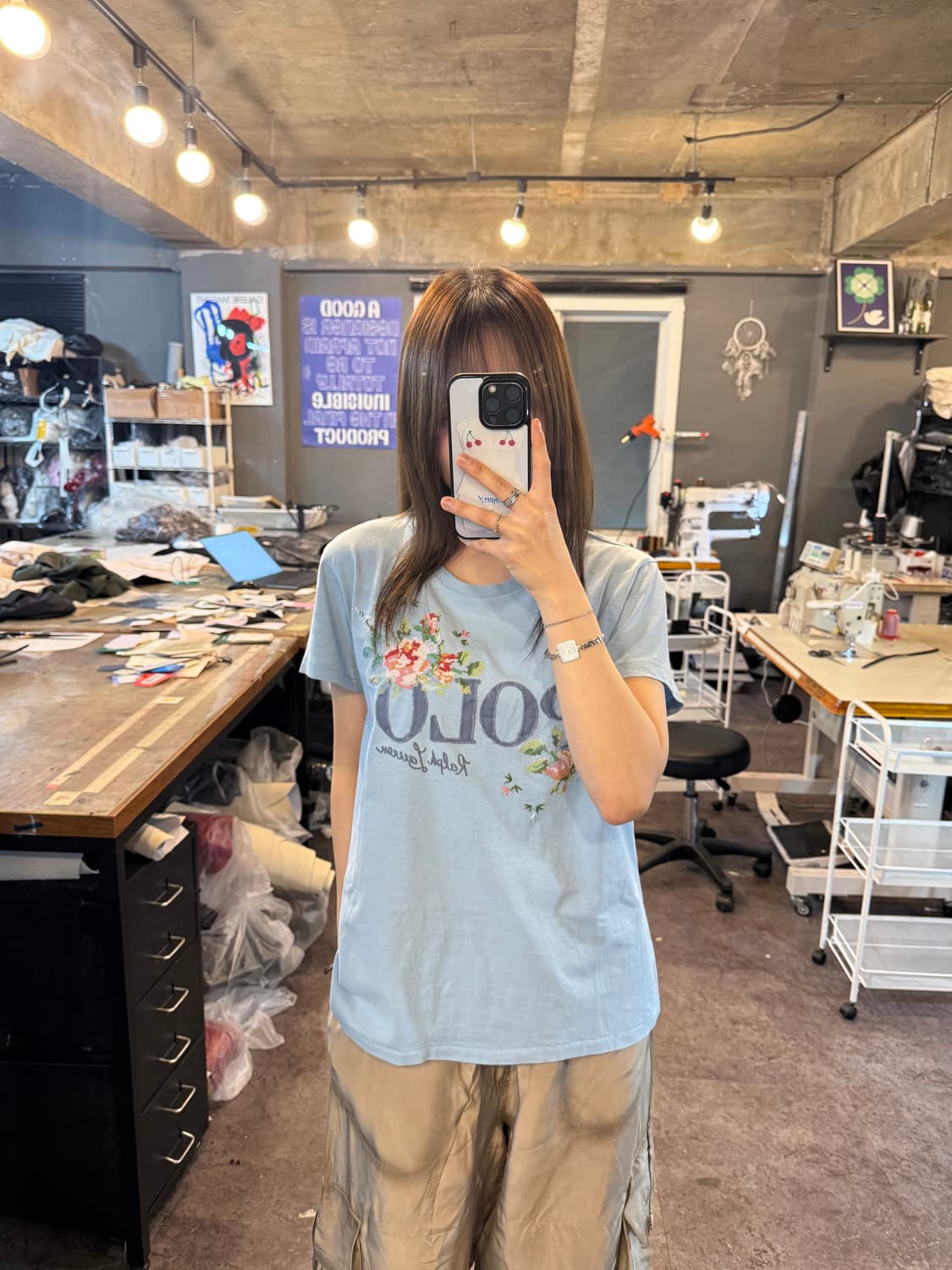 Polo Ralph Lauren Floral Logo Tee 상품이미지3