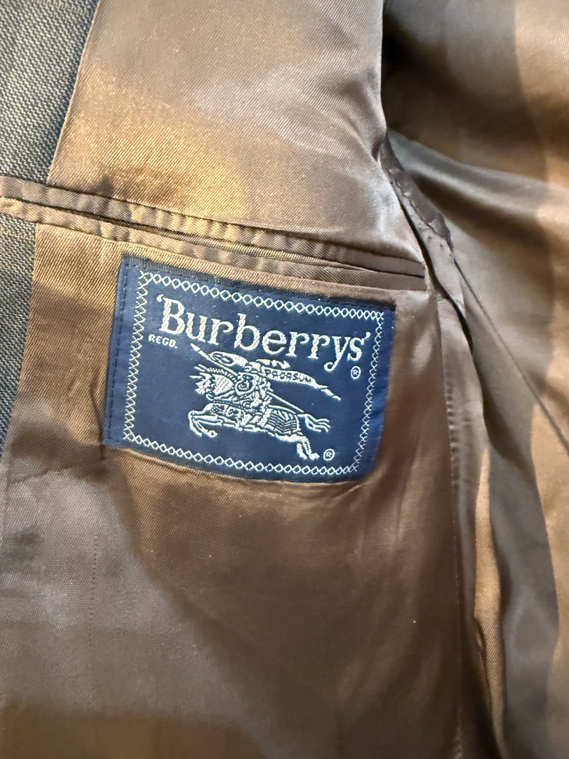 버버리 90‘s 빈티지 블레이저 상품이미지4