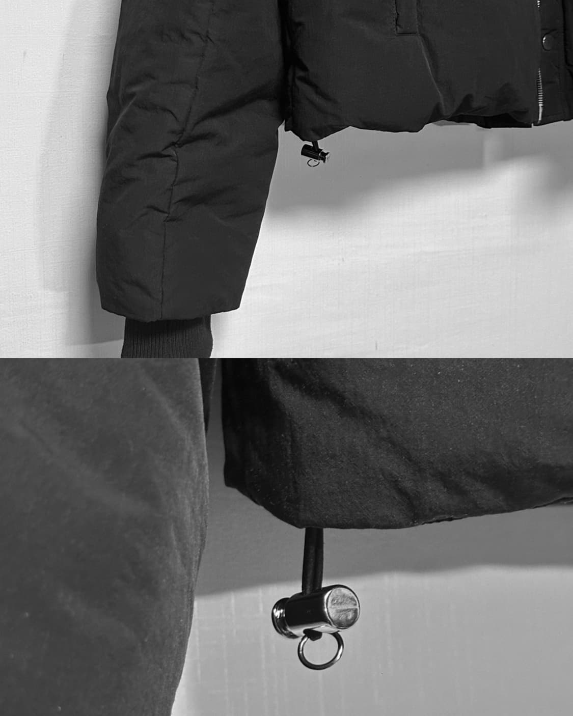 23FW, 새상품) 노이어 레이어드 구스다운 크롭패딩 48/100 상품이미지6