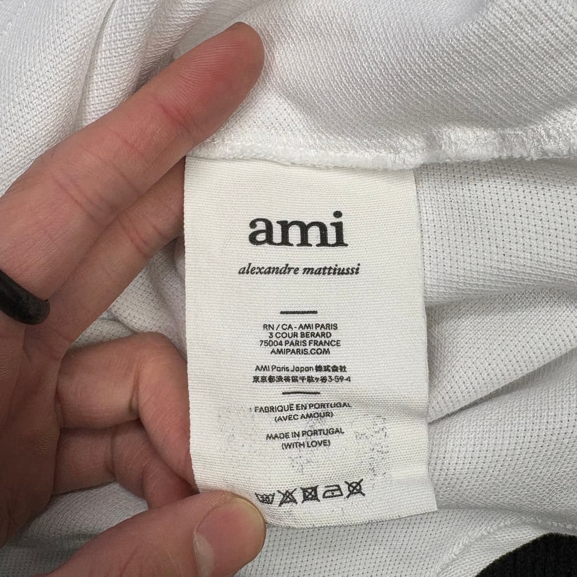 🫶🏻 아미 White 카라티셔츠 🫶🏻 상품이미지5