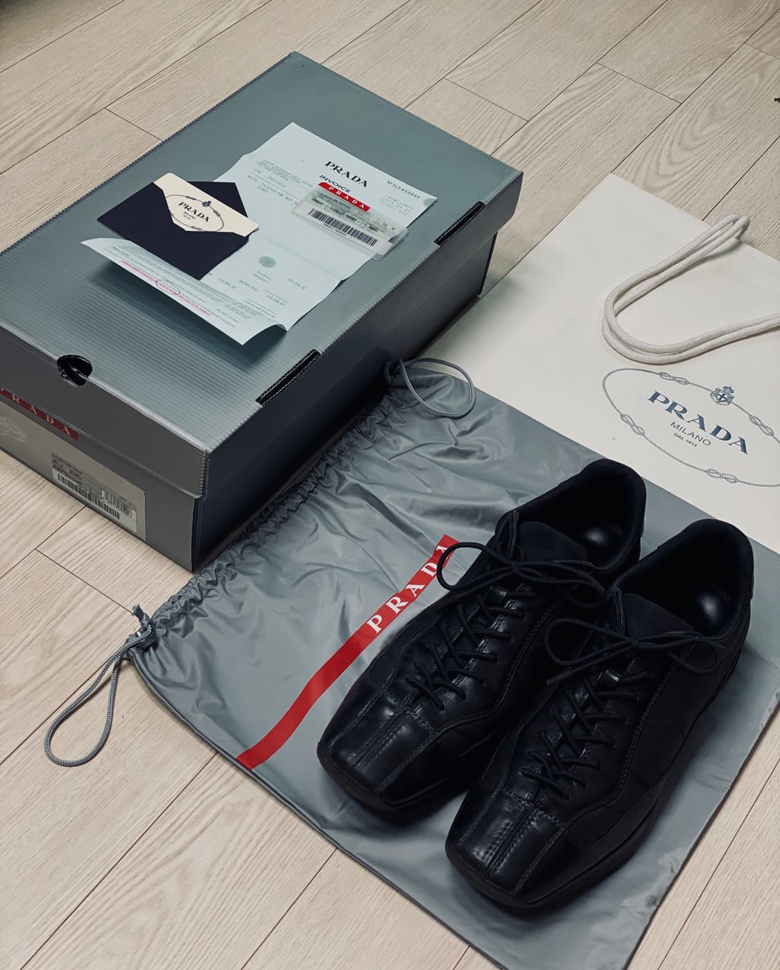  PRADA 남성용 스니커즈 275 사이즈 상품이미지4