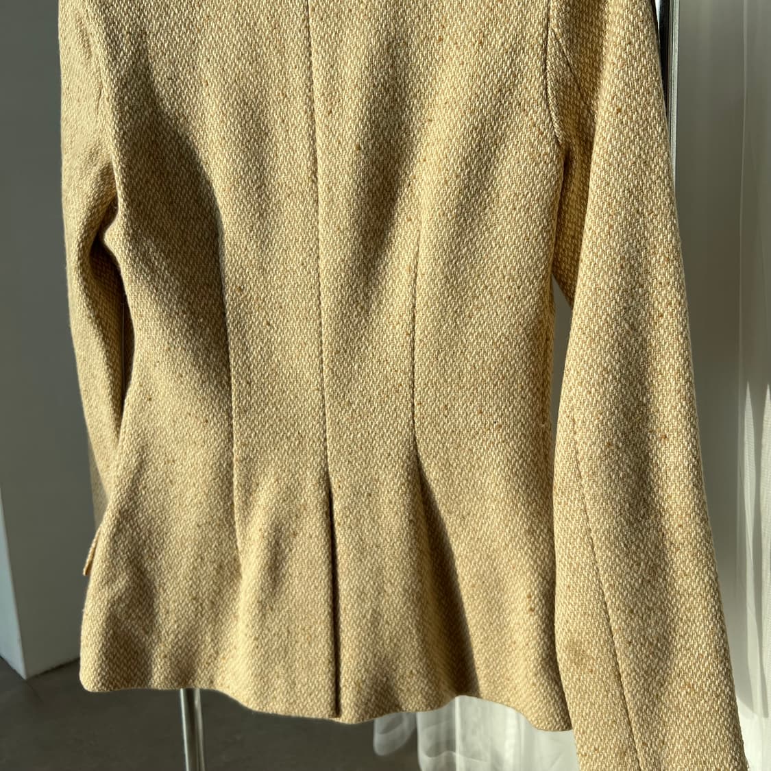 질스튜어트 싱글버튼 울실크혼방 모직 자켓 상품이미지6