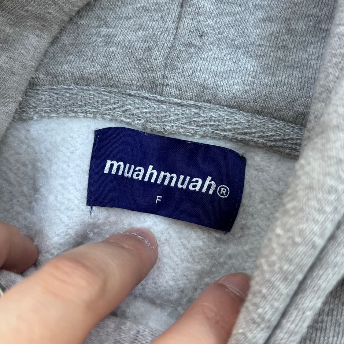 F 무아무아 스몰로고 후드 티셔츠 0423E 상품이미지3