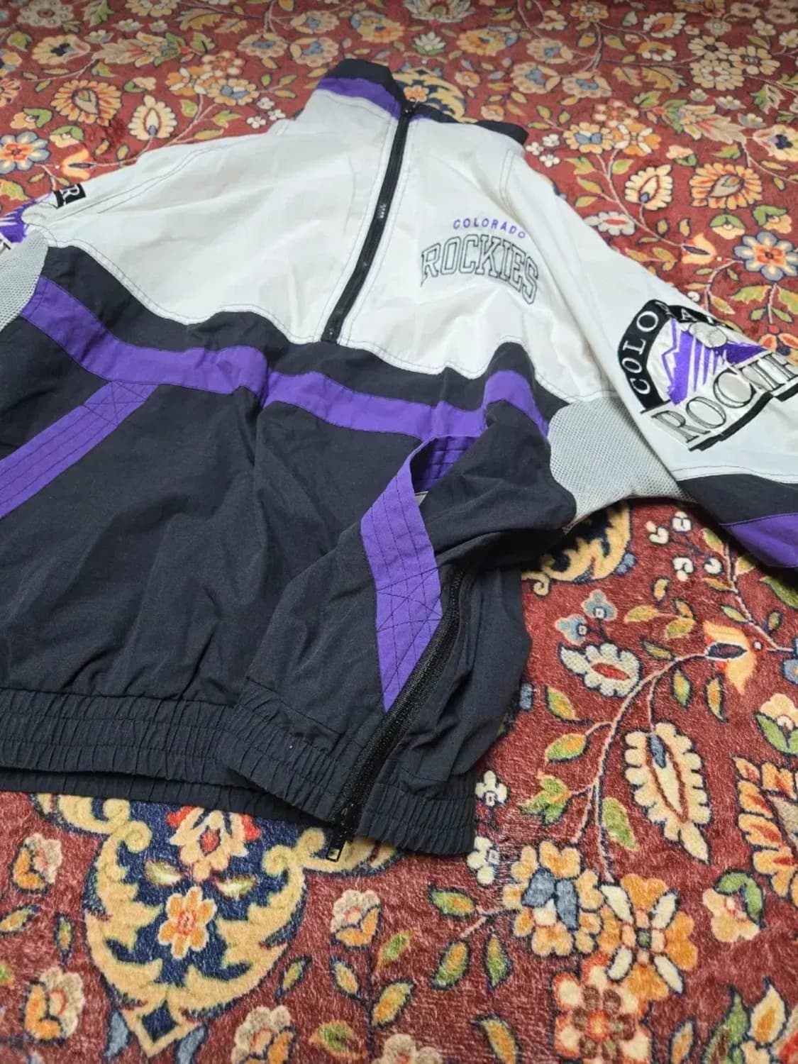 90s스타터 STARTER MLB 콜로라도 로키스 아노락 바람막이 (L) 상품이미지5