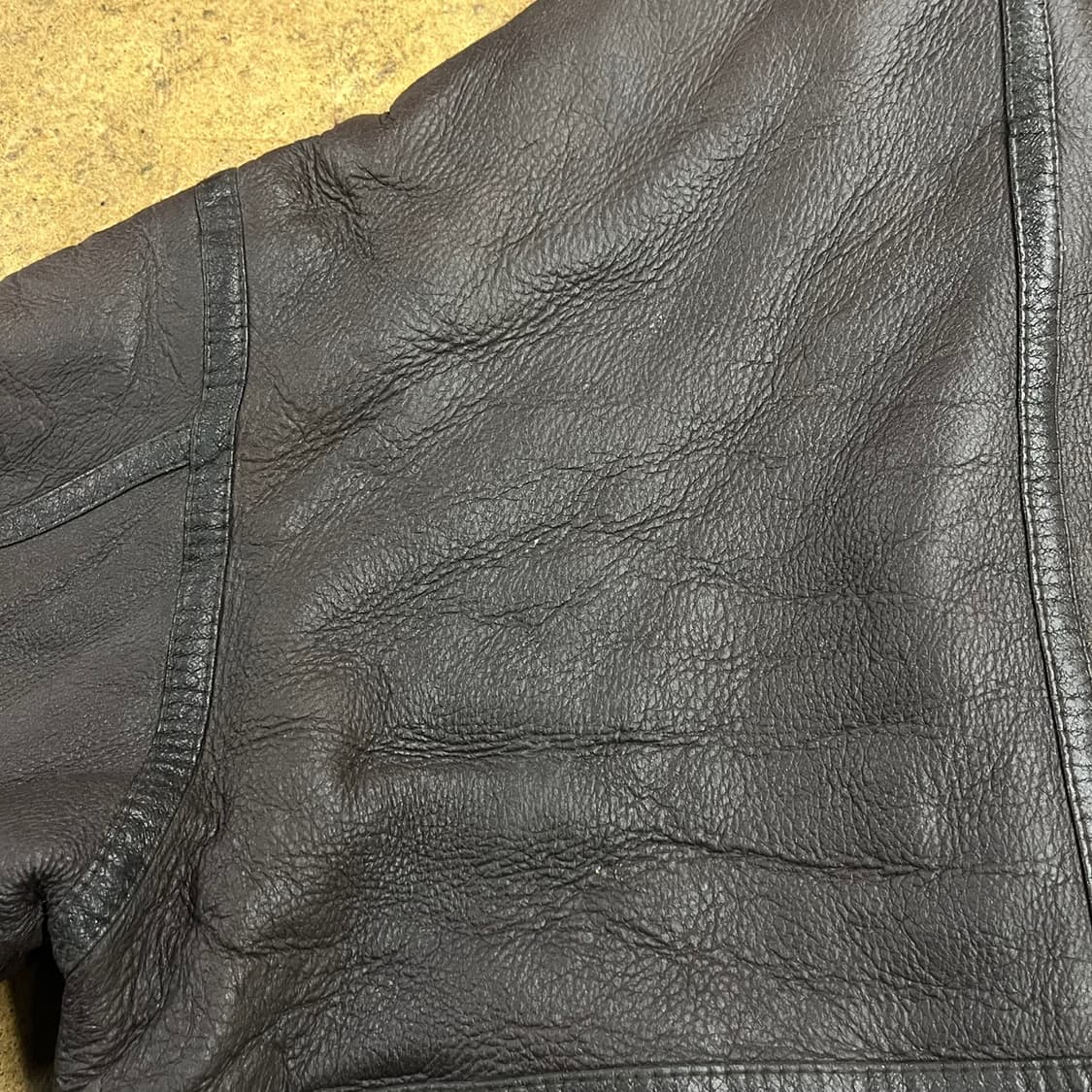 [정품/2xl] 미공군 Type B-3 램스킨 무스탕 자켓 b17 상품이미지5