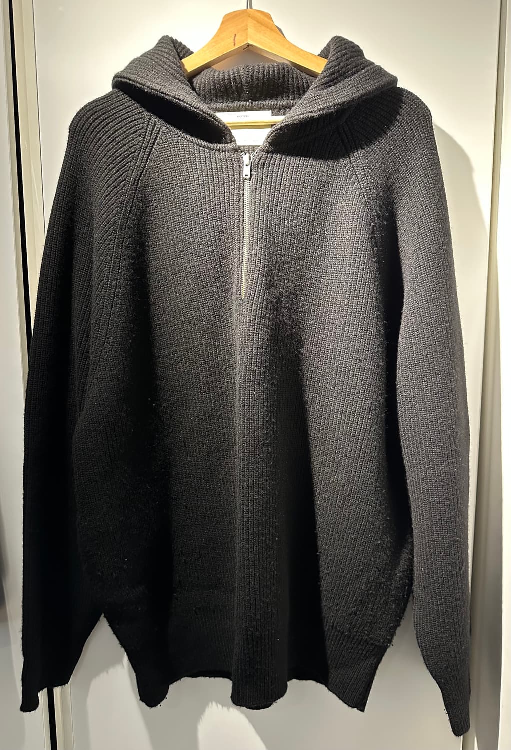 포터리 니트 후드 상품이미지3