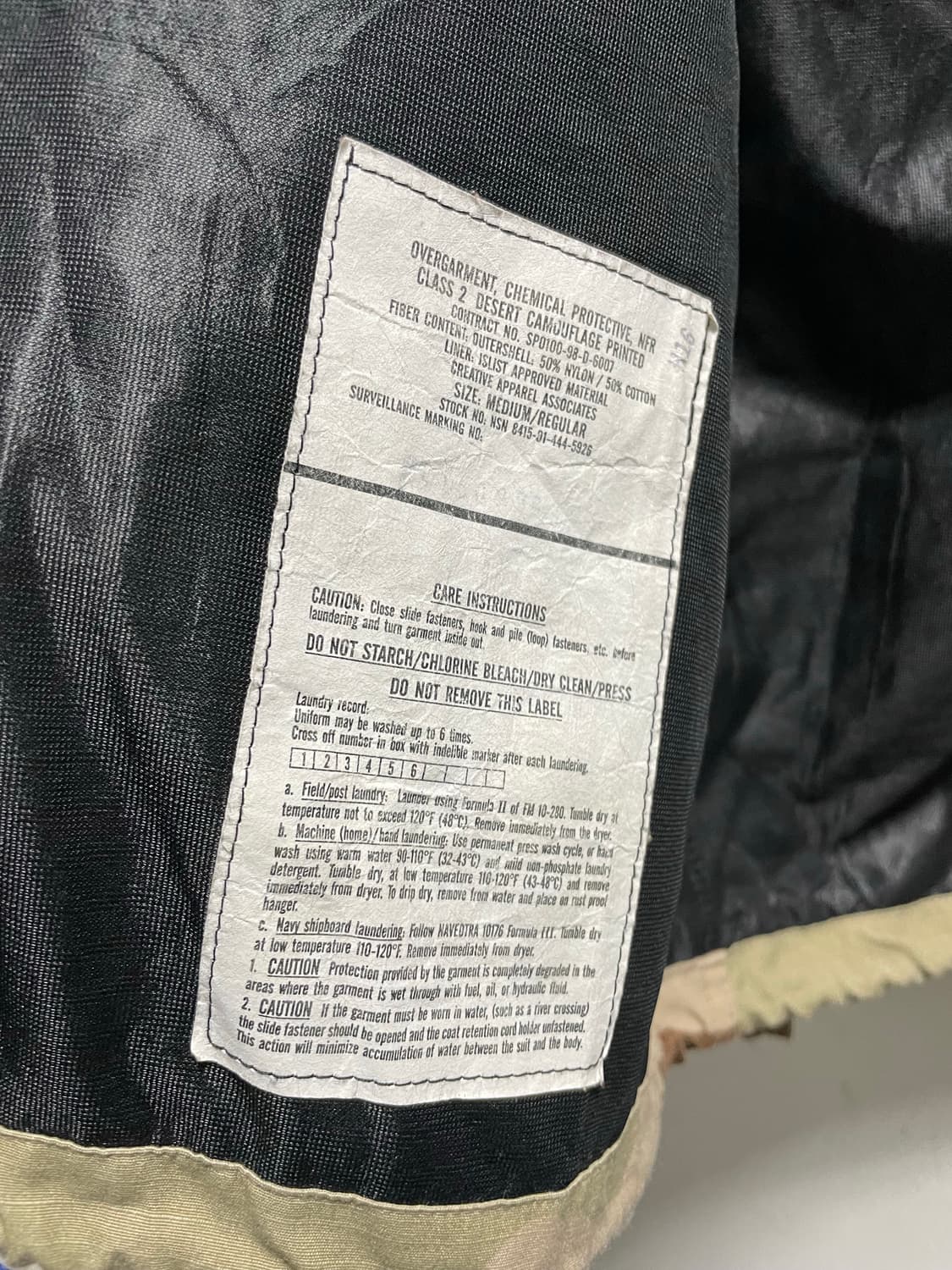 100-105 US ARMY 데저트 카모 밀리터리 미군 야상 자켓 상품이미지4