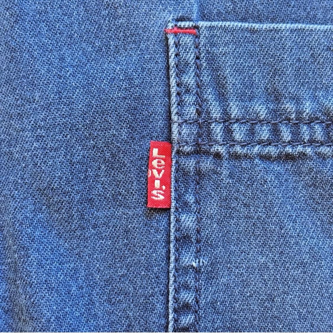 리바이스 레드 탭 데님 오버 셔츠 상품이미지7