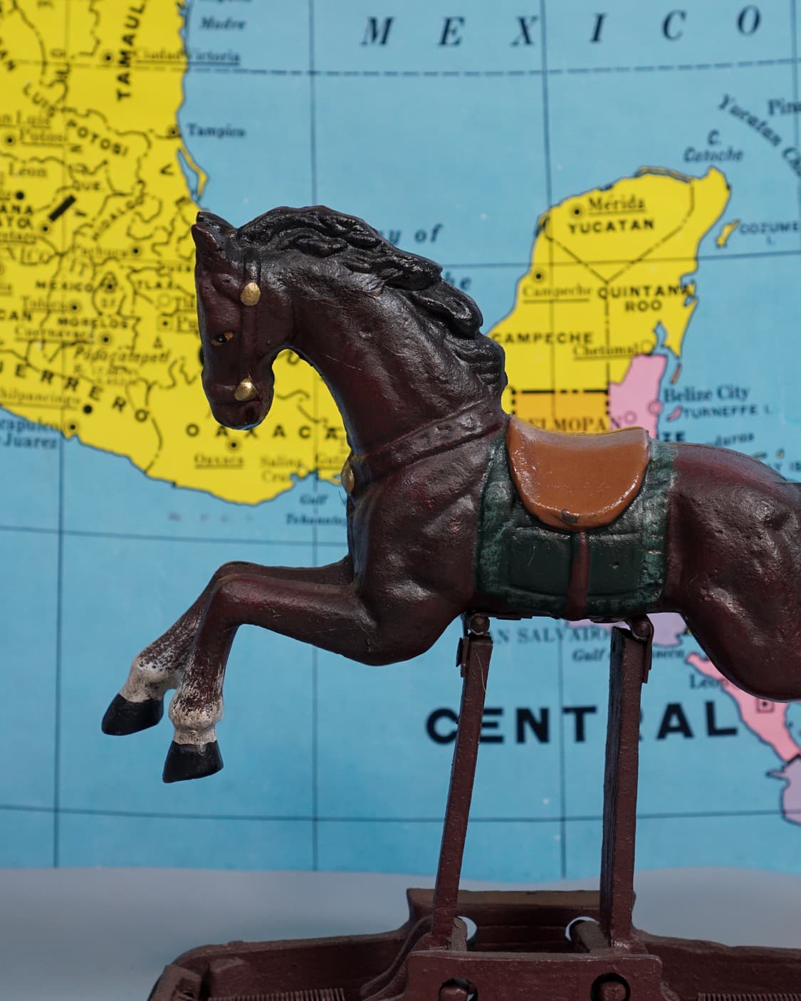 빈티지 소품 Cracker Barrel 주물 목마 상품이미지3