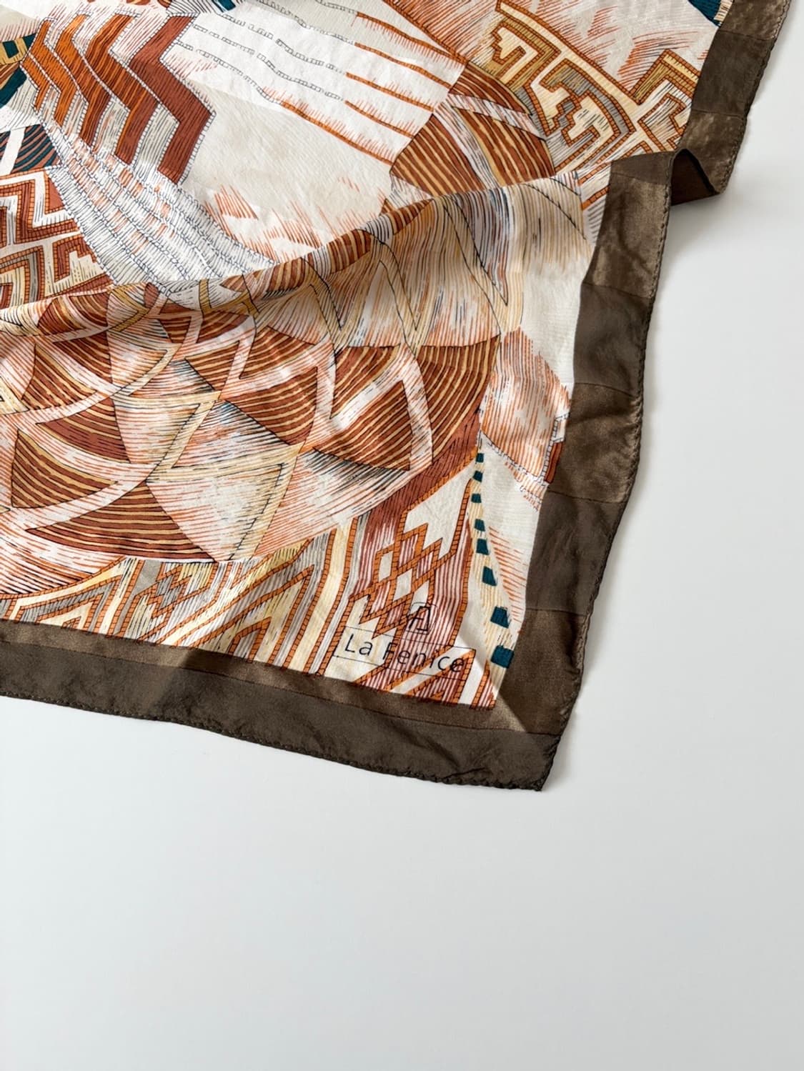 silk patterned scarf 상품이미지3