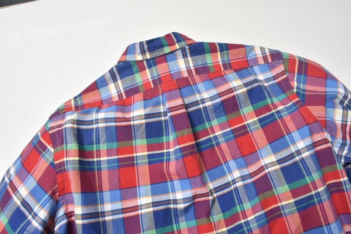 폴로 랄프로렌 빅셔츠 체크 남방 XXL N1177 상품이미지4