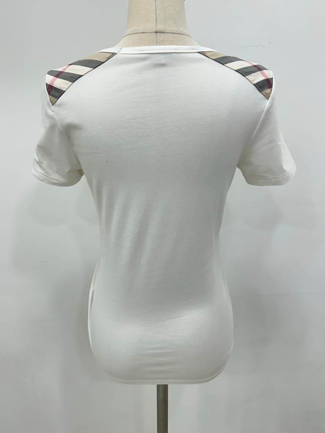 버버리 숄더 체크 반팔 상품이미지3