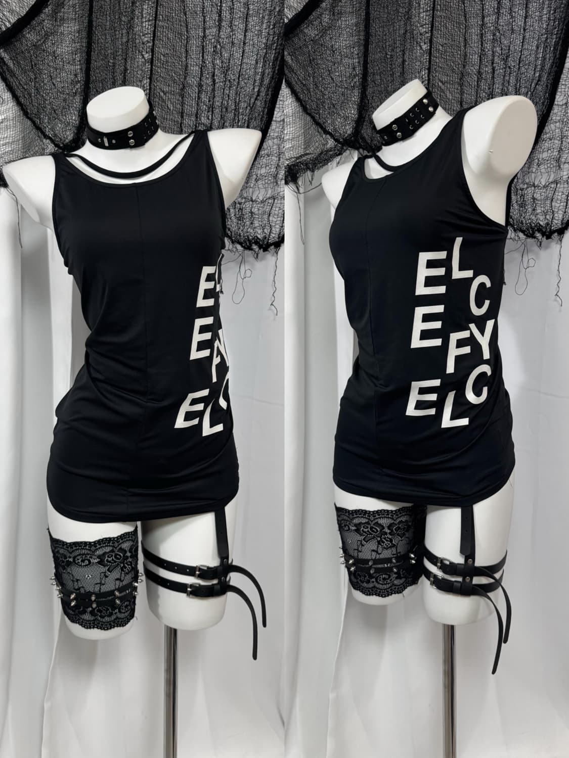 lettering sleeveless 상품이미지1