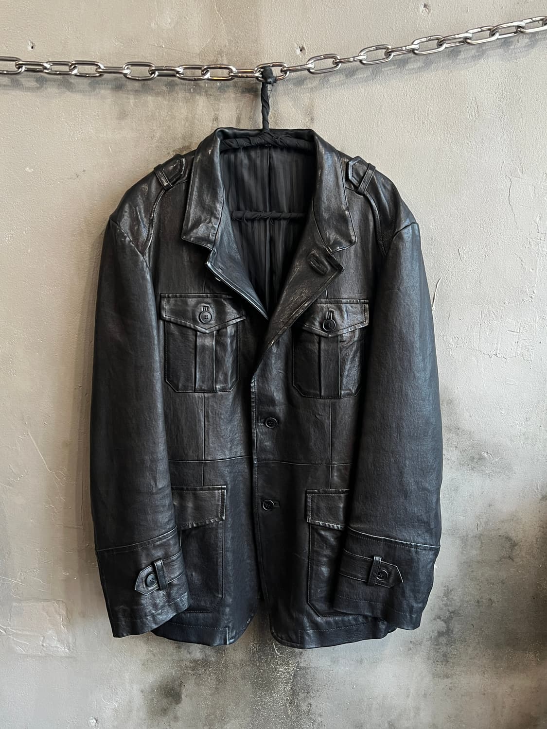 M-65 램스킨 레더 필드 자켓 상품이미지2