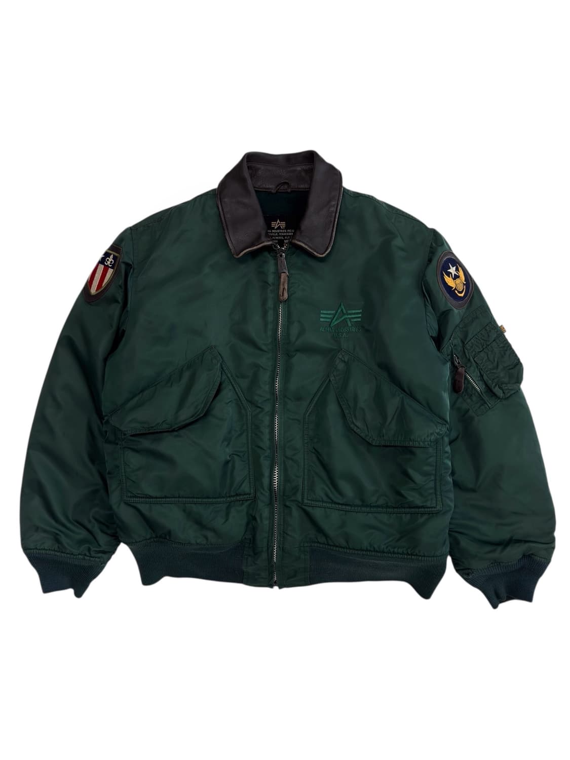 알파인더스트리 CWU 45P 플라이트자켓 ma-1 made in usa 상품이미지1