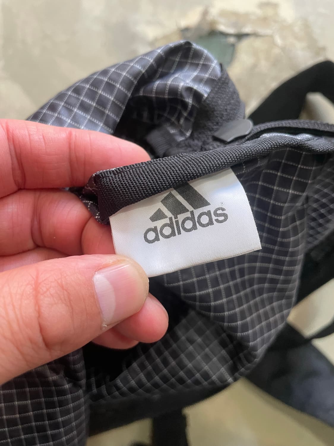 아디다스 체크 나일론 백팩 상품이미지7