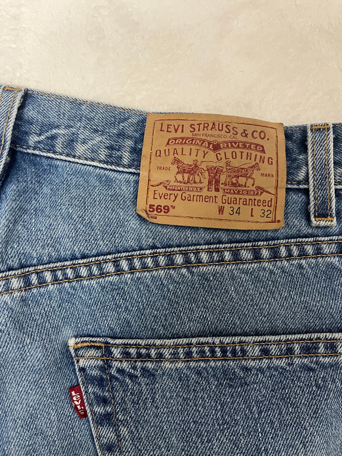 [34x32] 리바이스 569 usa 상품이미지3