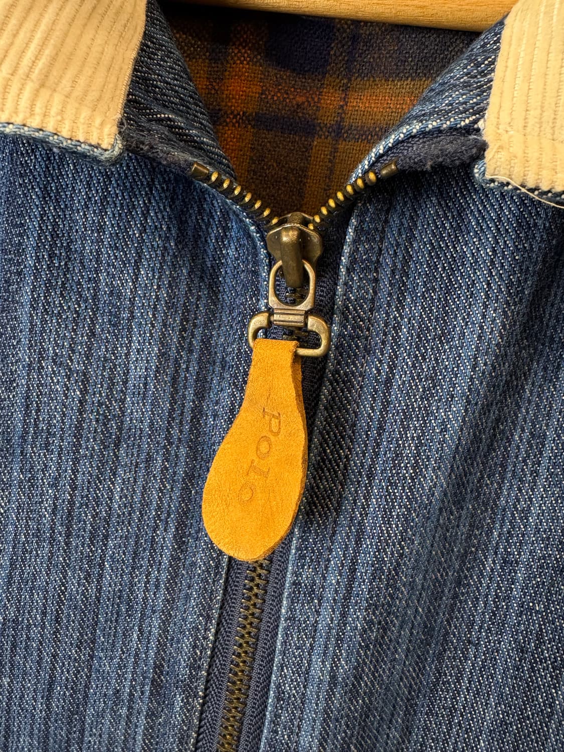 폴로랄프로렌 90s 빈티지 데님 베이포트 자켓 상품이미지6