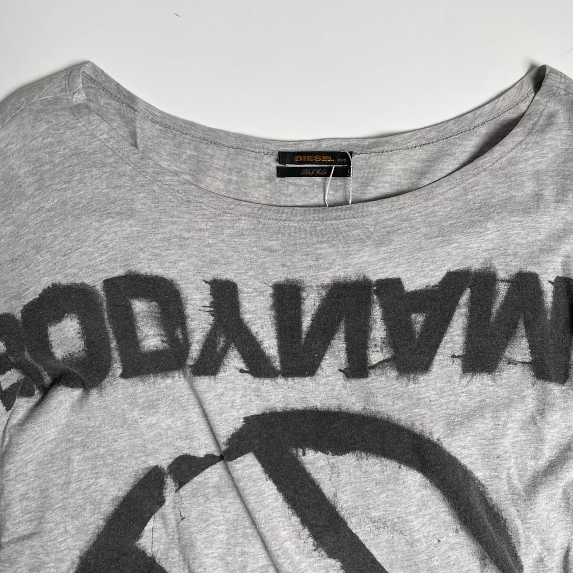 Diesel black gold 'bodynamic' 프린트 롱슬리브  상품이미지3