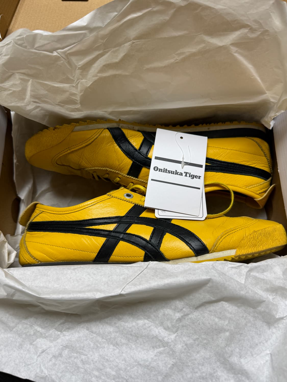 [260]오니츠카타이거 멕시코66 옐로우 블랙 상품이미지2