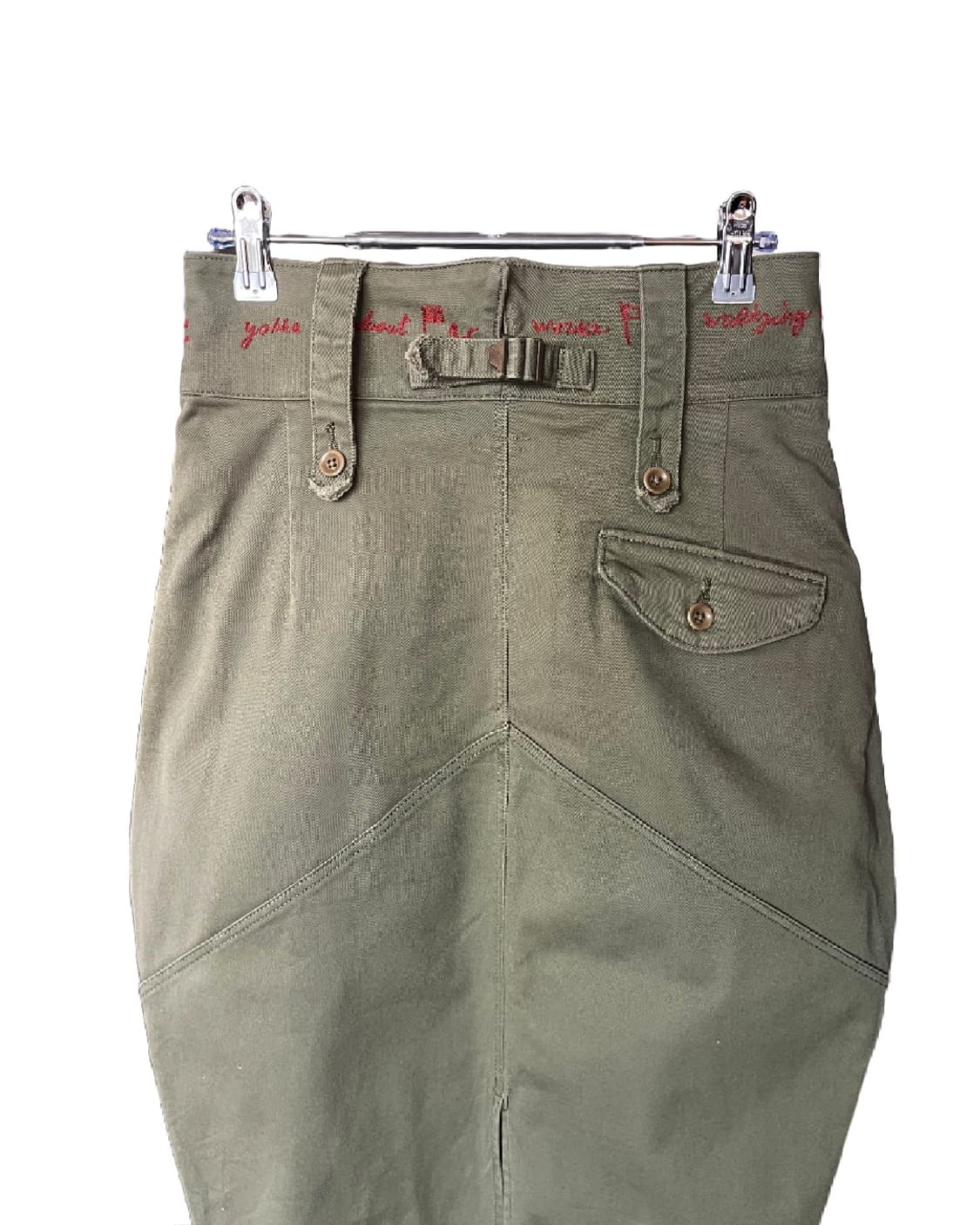 KAPITAL 2015FW Gurkha Embroidered Skirt 상품이미지7