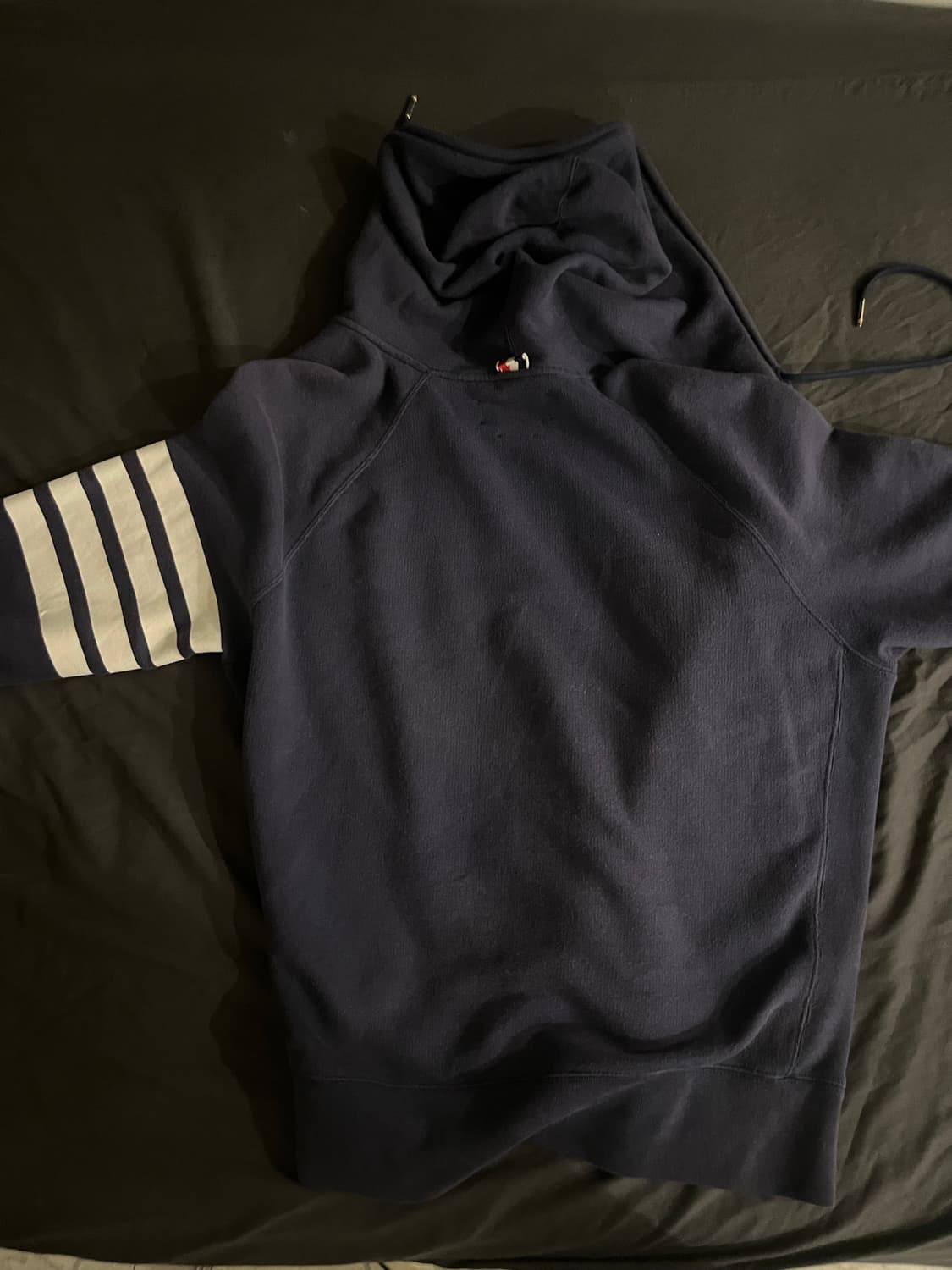 톰브라운 사선완장 후드집업 네이비 2사이즈 상품이미지2