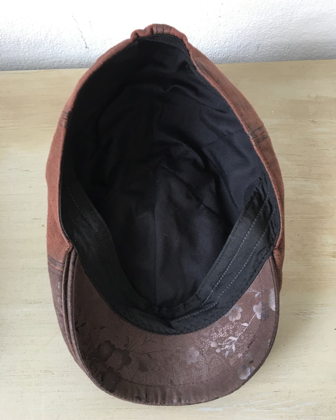  oriental printing suede hunting cap 상품이미지3
