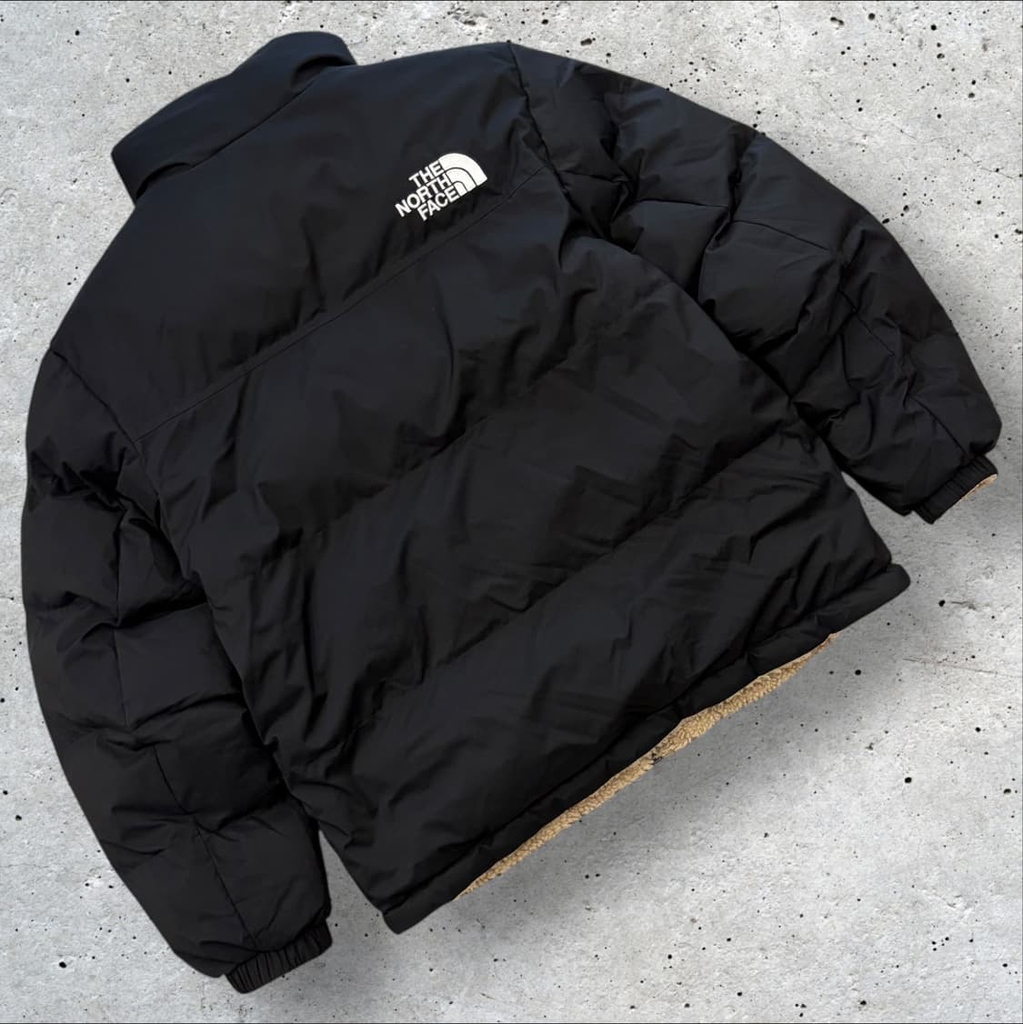 [S] 노스페이스 리버시블 비베러 블랙 뽀글이 패딩 B365 상품이미지3