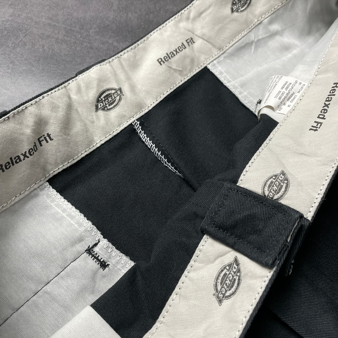 DICKIES 디키즈 블랙 릴렉스핏 워크 하프팬츠 A01143 상품이미지9