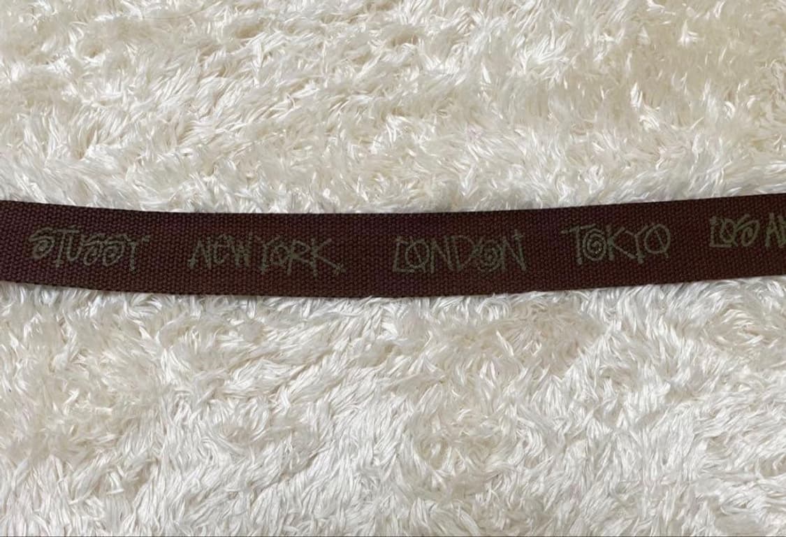 스투시 인터내셔널 로고 자카드 웹 벨트 상품이미지2