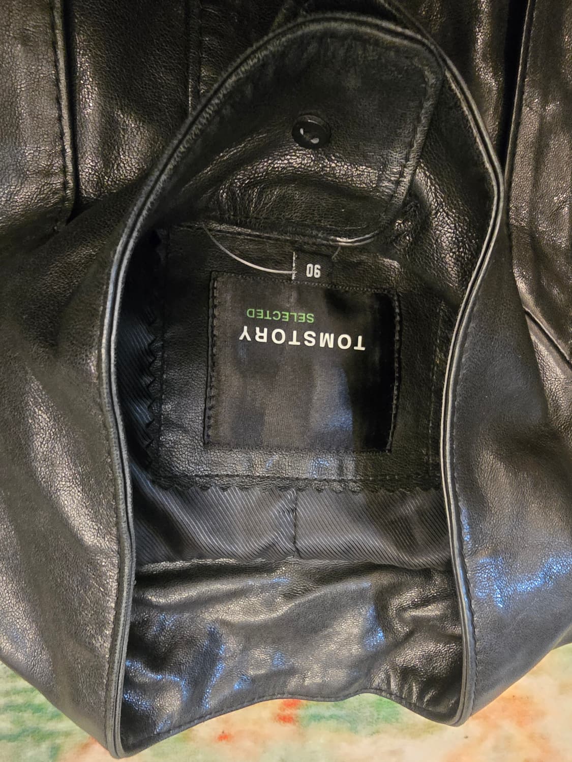 톰보이(Tomboy)빈티지  양가죽 자켓 상품이미지2