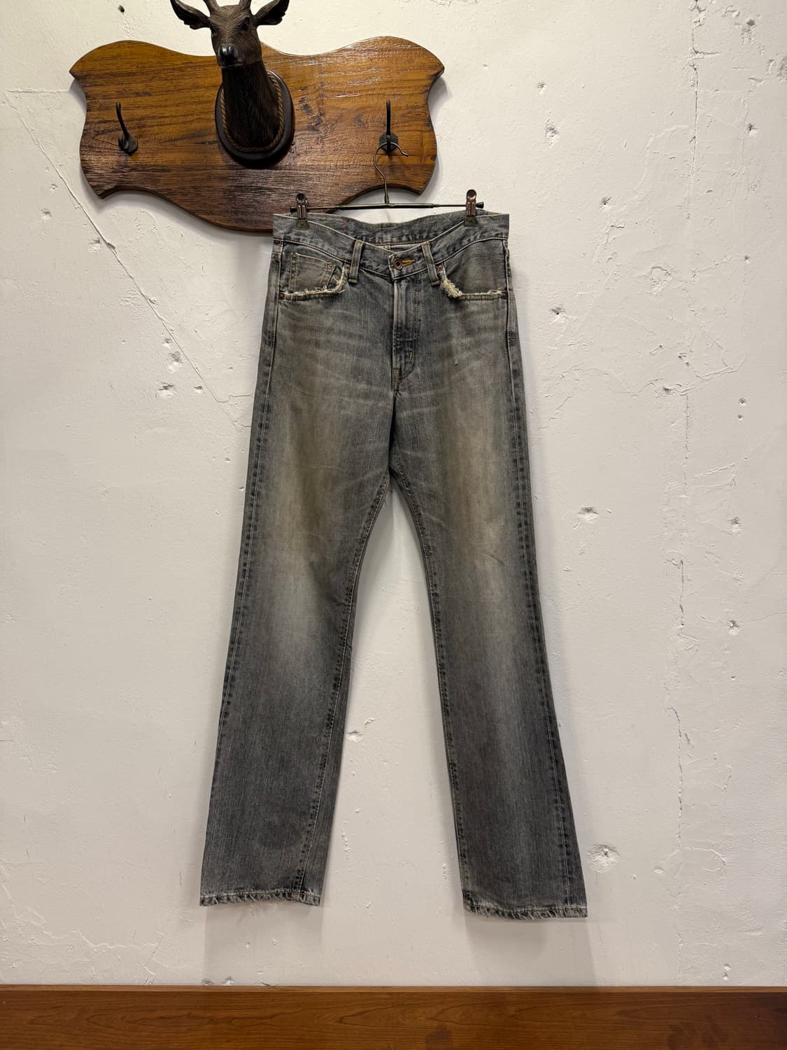 (29inch) EDWIN 에드윈 505Zx Grey Washed Sel 상품이미지6