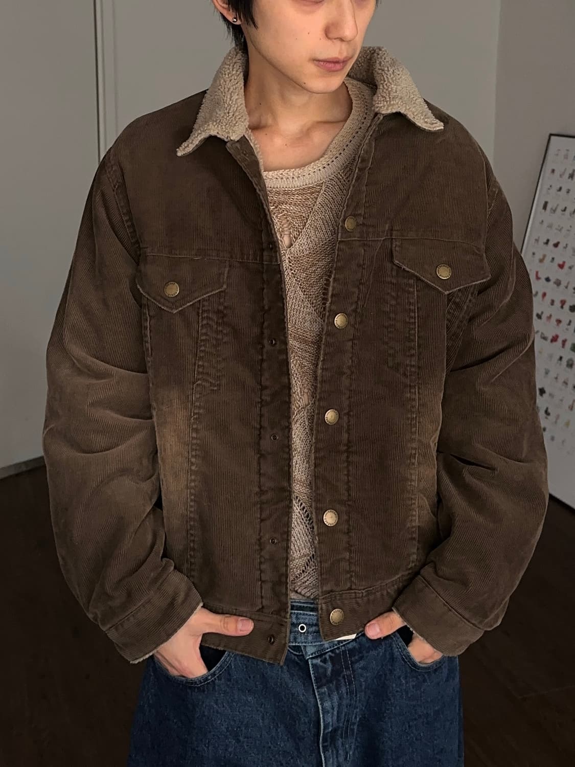 Freaks 쉐르파 코듀로이 자켓 상품이미지6