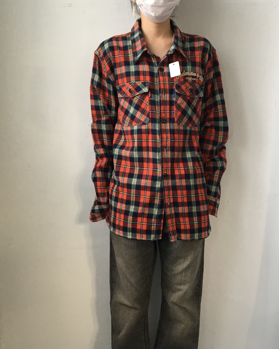 Ted company check pattern shirt 상품이미지6