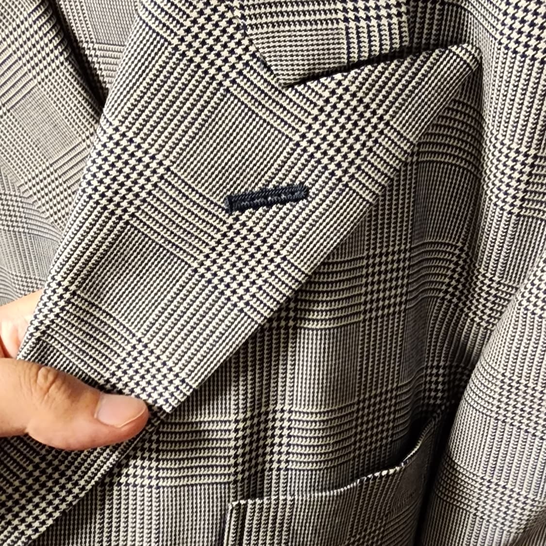 꼼데가르송 옴므 플러스 글렌체크 수트 상품이미지3