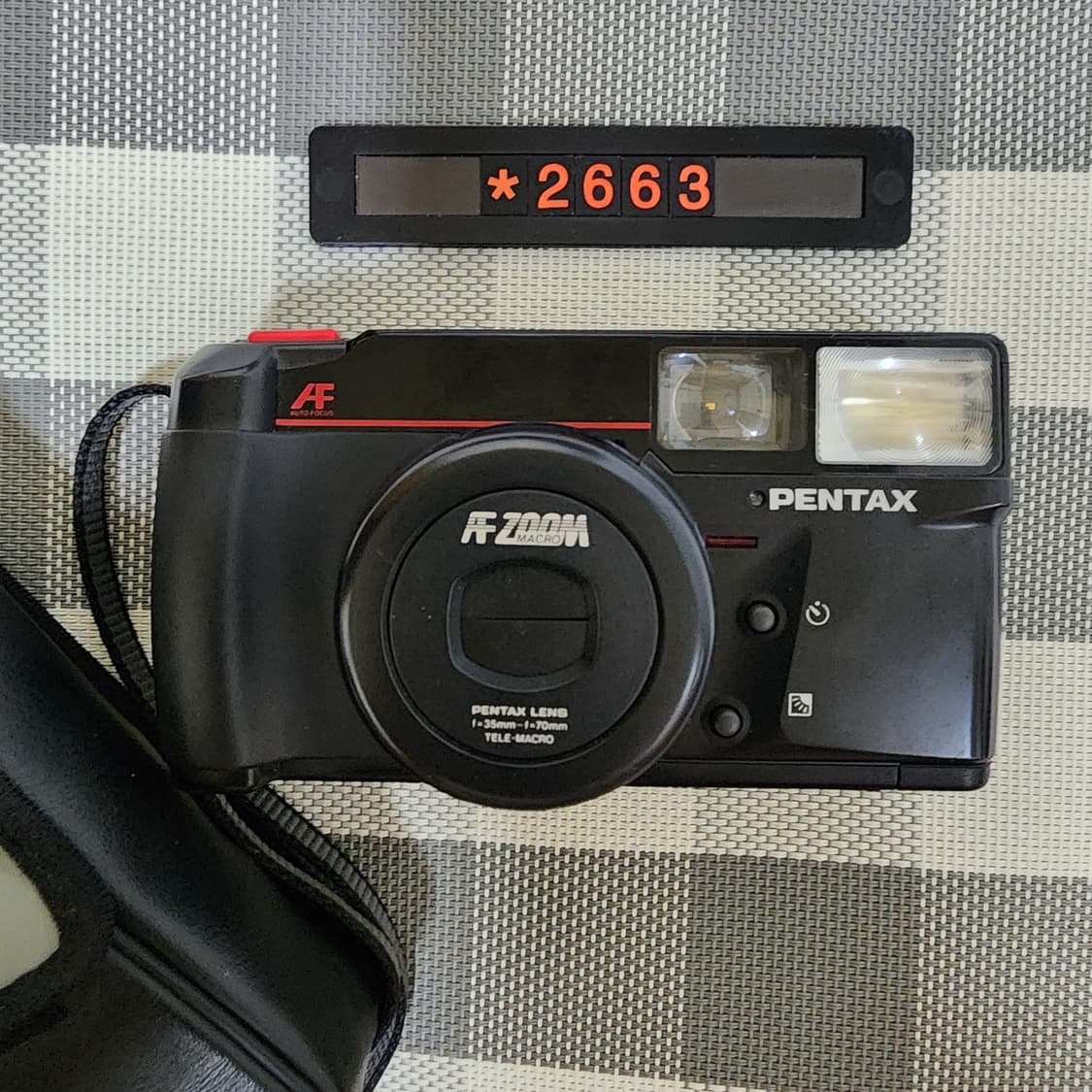 펜탁스 줌 70-S Date 필름카메라 파우치포함 상품이미지1