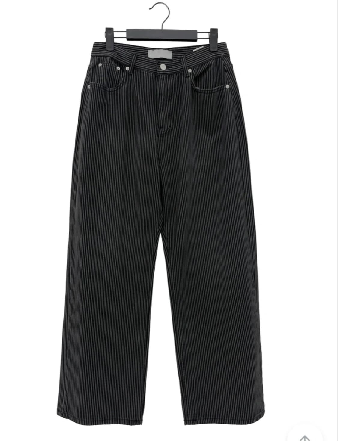 오이콧토 스트라이프 블랙 워싱 데님팬츠 상품이미지7