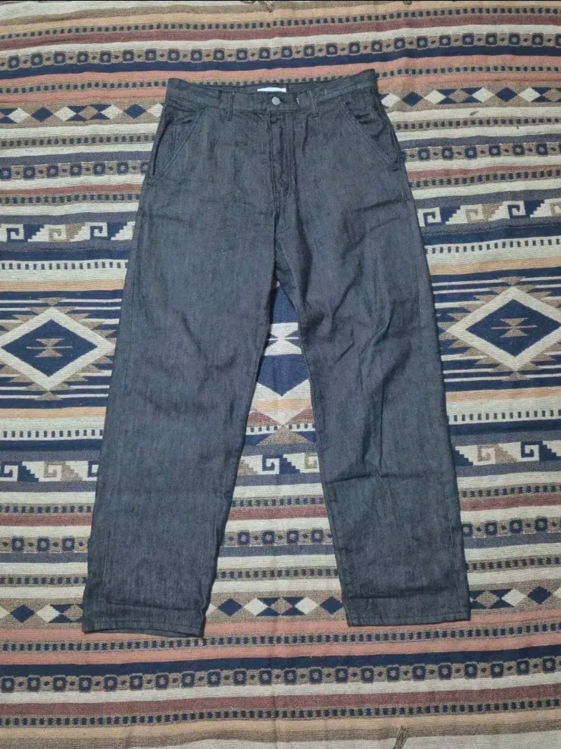 [2]아워셀브스 릴렉스드 데님 팬츠 블랙 상품이미지1