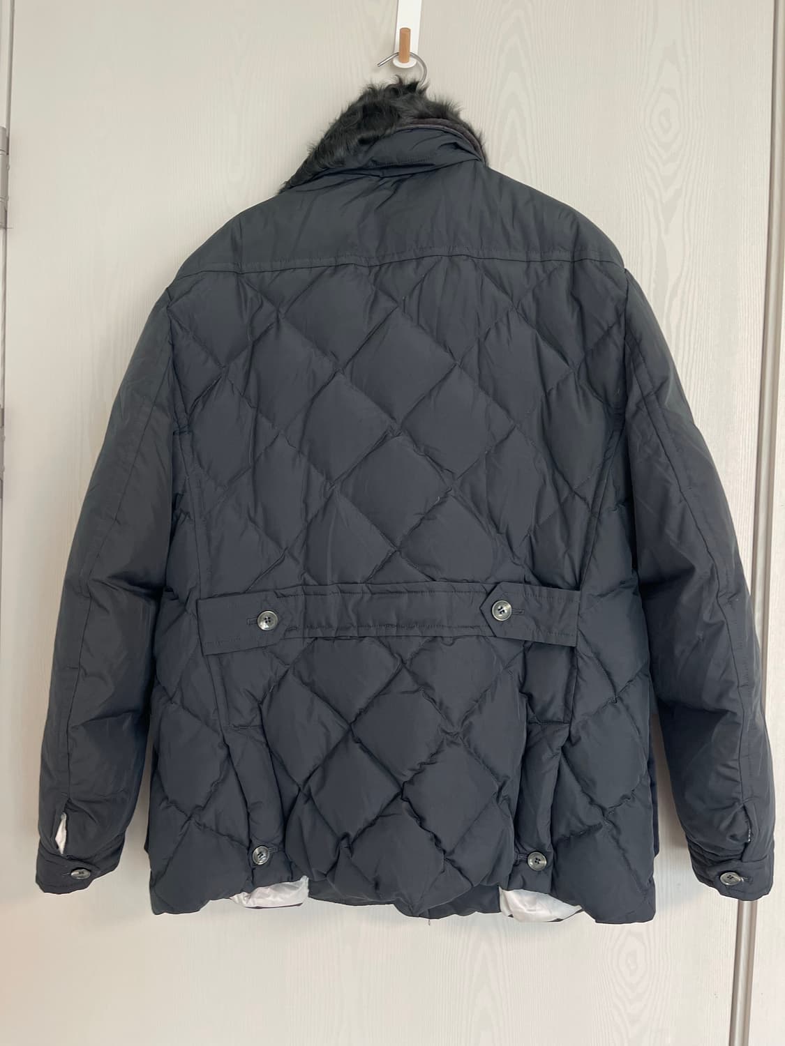  일꼬르소 델 마에스트로 구스 퀼팅 다운점퍼 네이비 105 상품이미지6