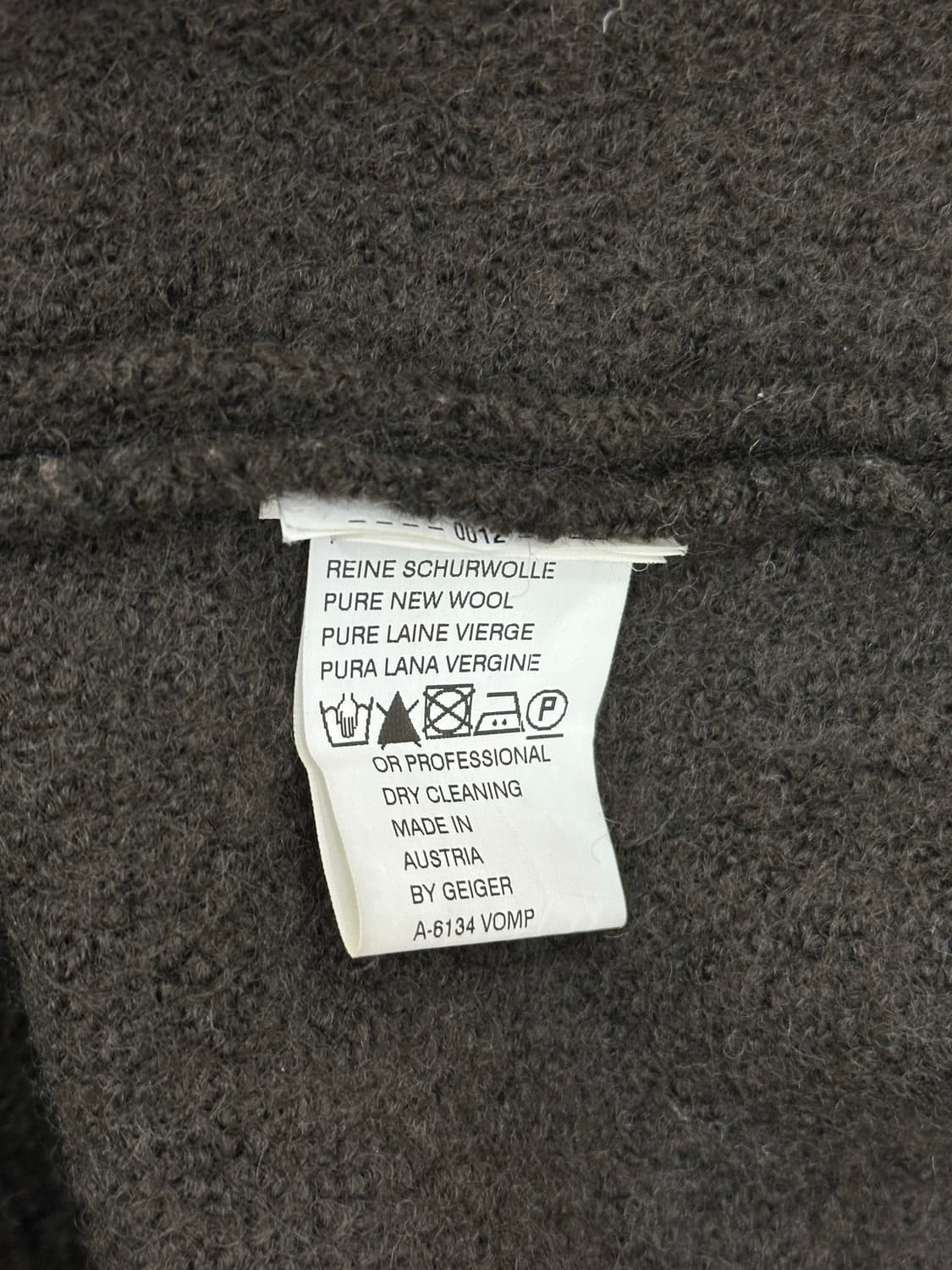 가이거 버진울 후드 코트 상품이미지9