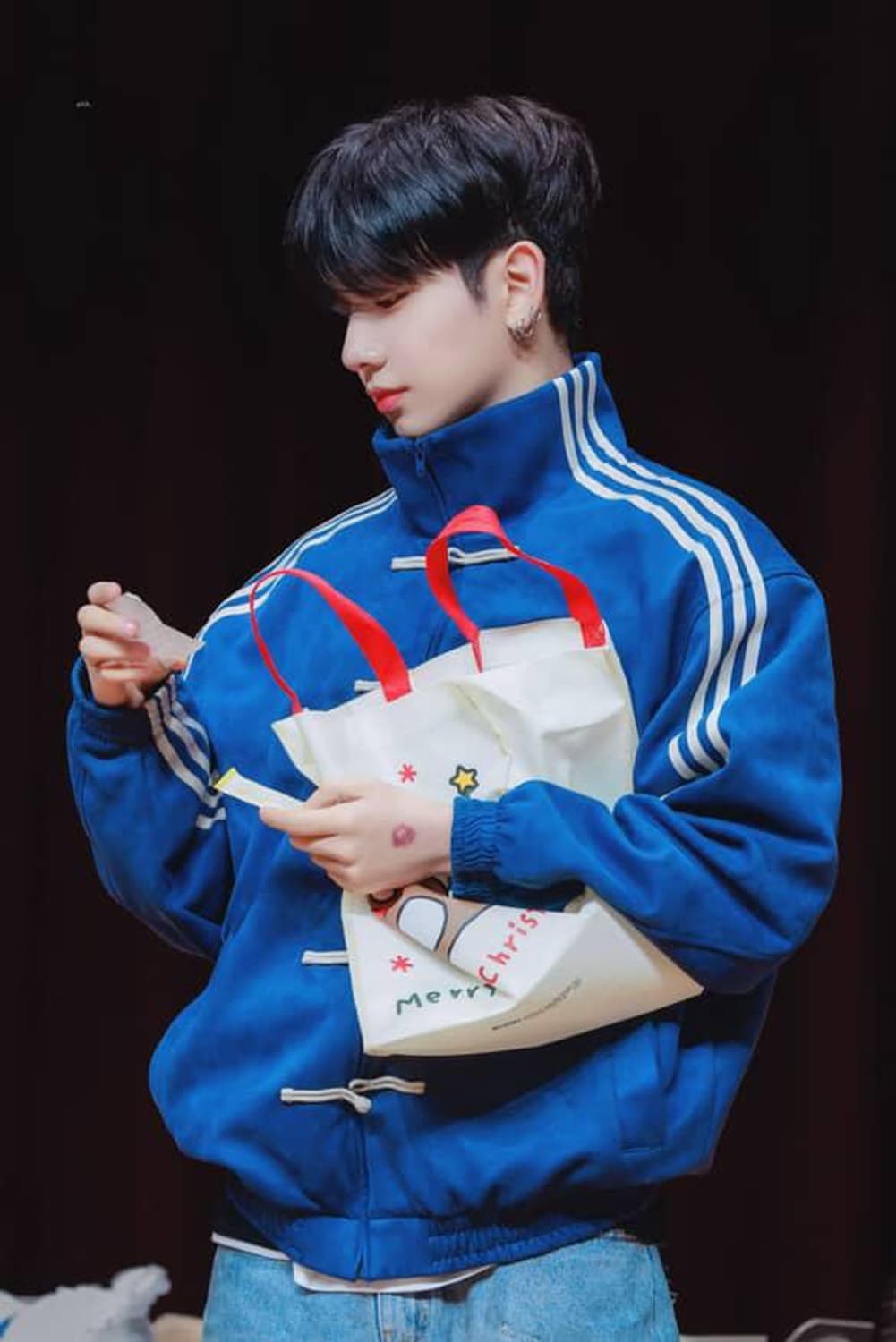 (보넥도 명재현,이한 착용) 중티다스 아디다스 차이나 져지 상품이미지1