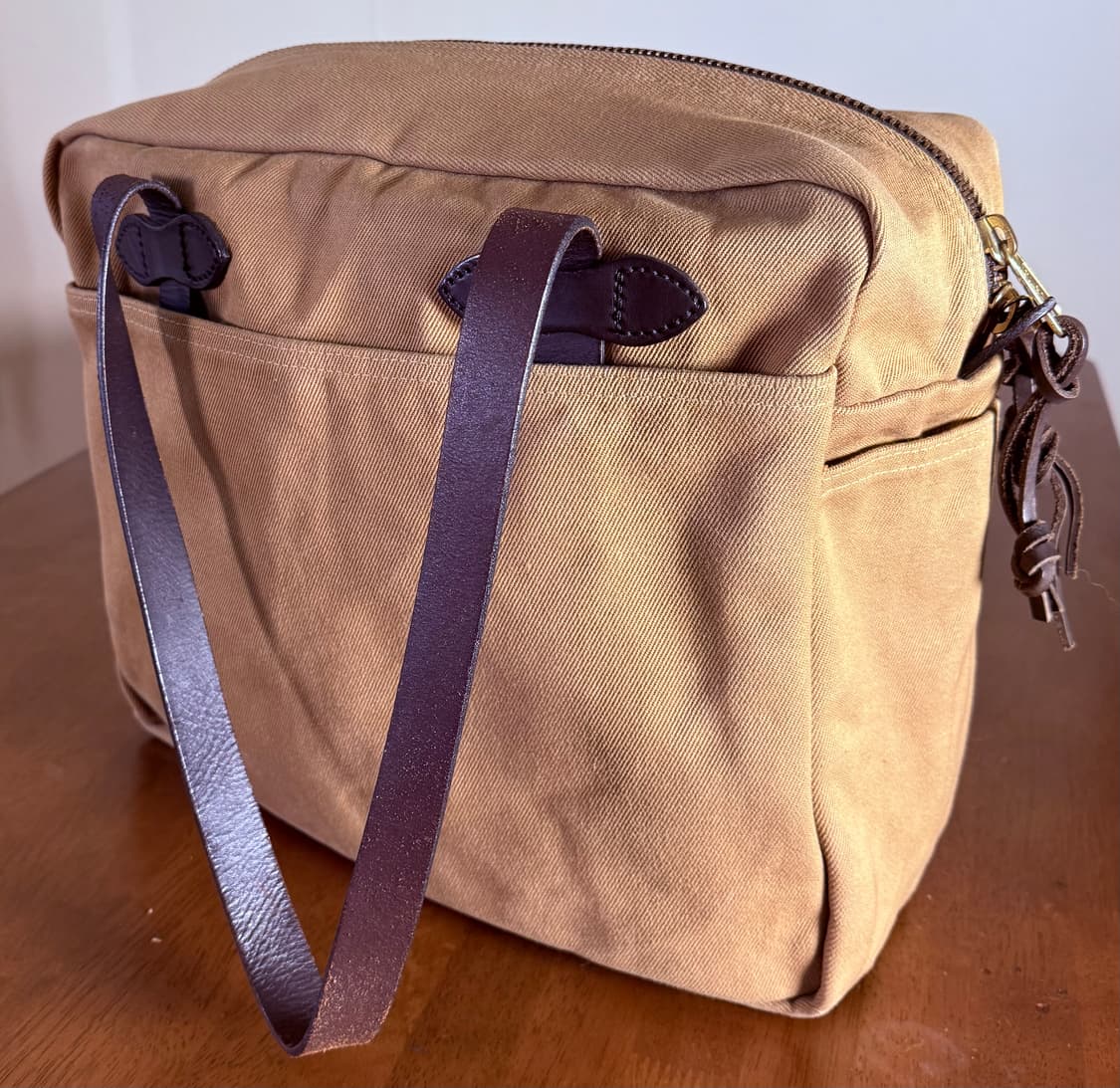 Filson 70261 Zip Tote Tan USA w/ Tags 상품이미지1