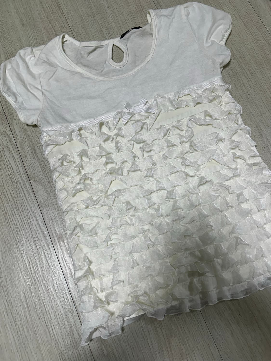 빈티지 레이스 반팔  상품이미지2