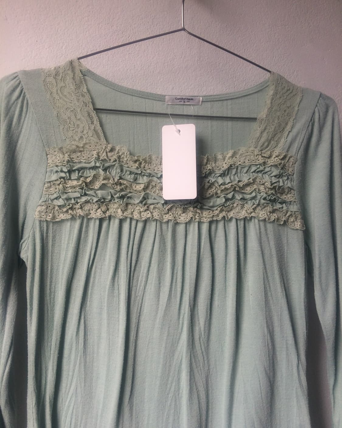 Frill trimming sleeve 상품이미지5